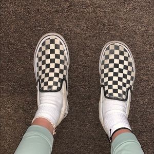 Checkered Vans Size 6 Women’s!